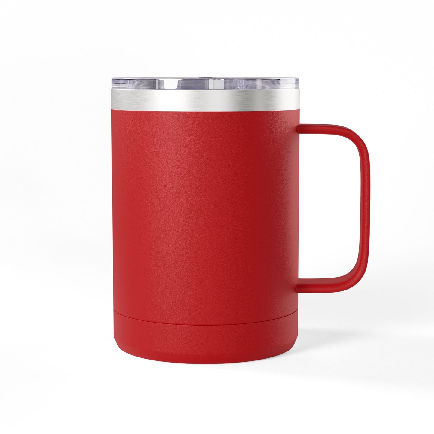 15oz Insulated Coffee Tumbler Mug – White Travel Mug