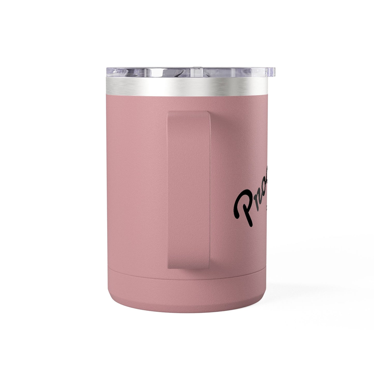 15oz Insulated Coffee Tumbler Mug – White Travel Mug
