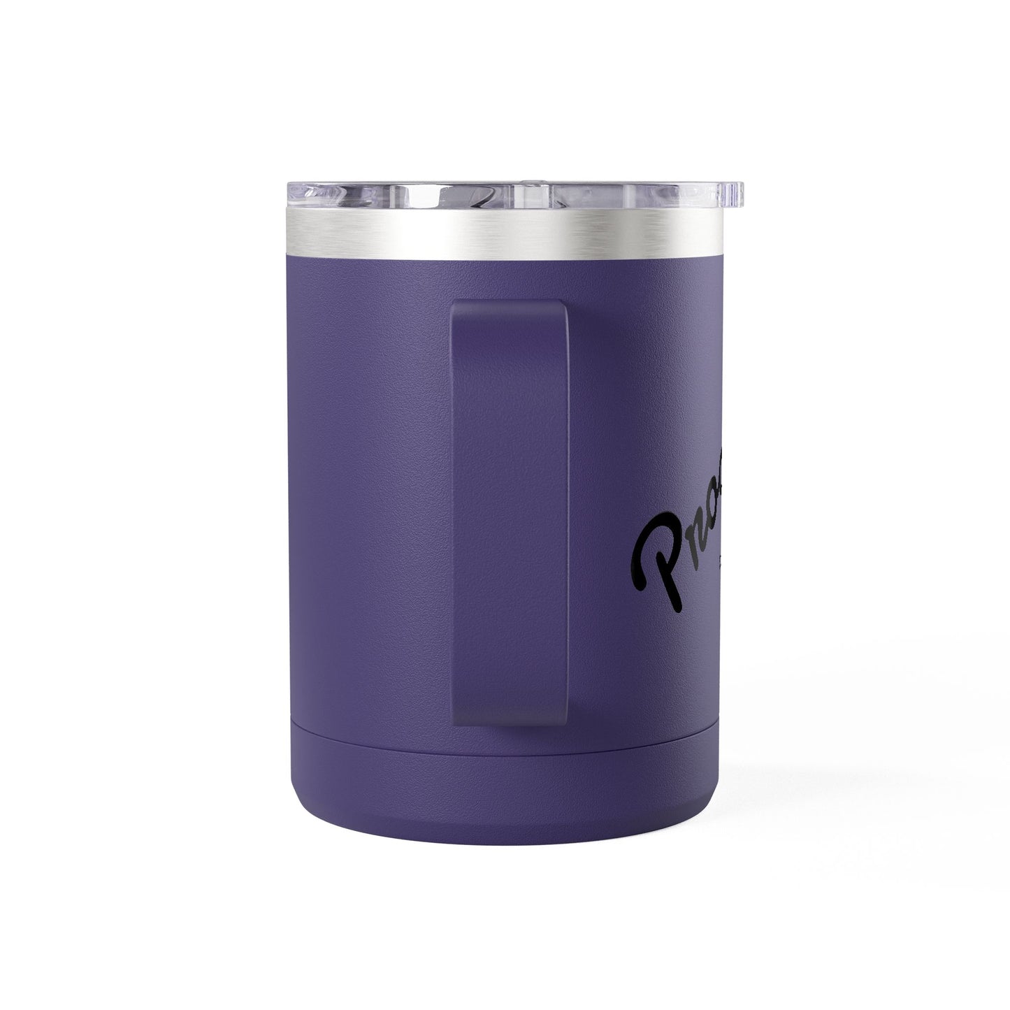 15oz Insulated Coffee Tumbler Mug – White Travel Mug