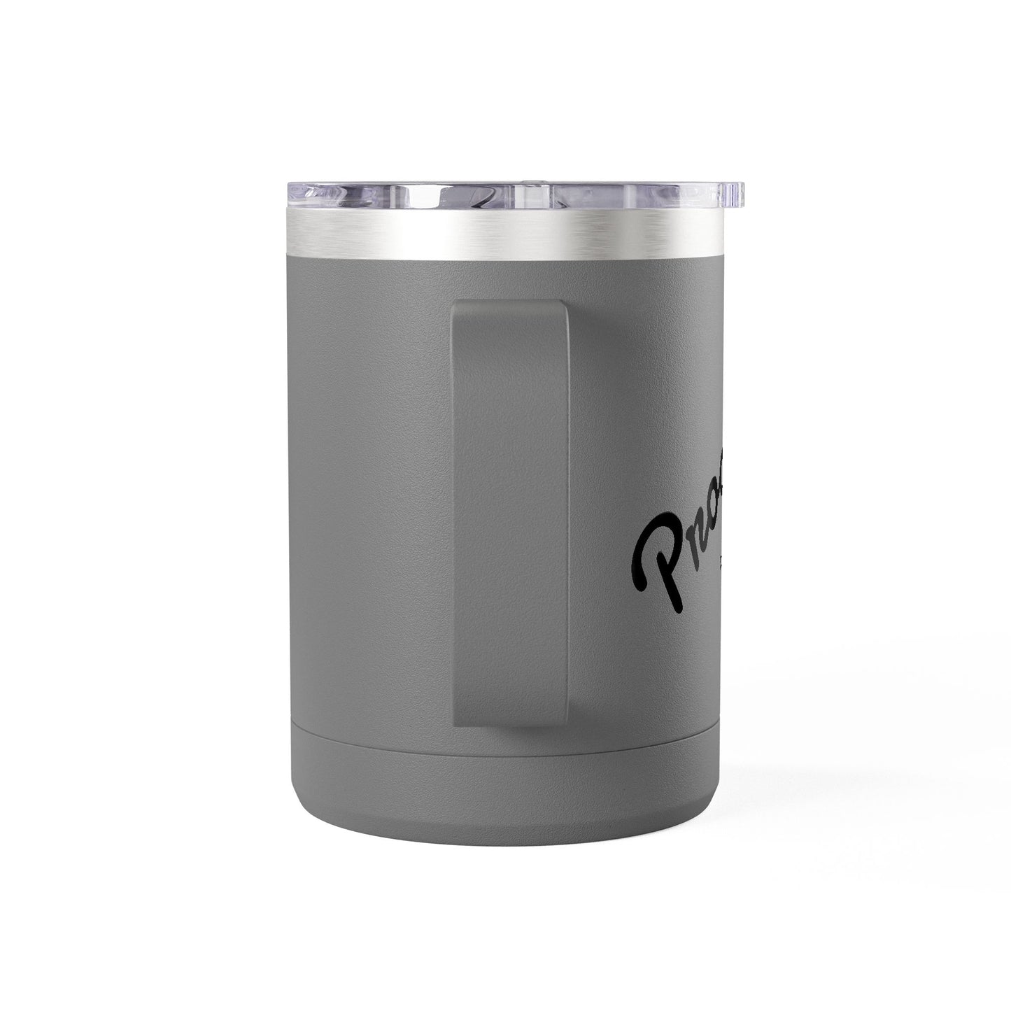 15oz Insulated Coffee Tumbler Mug – White Travel Mug