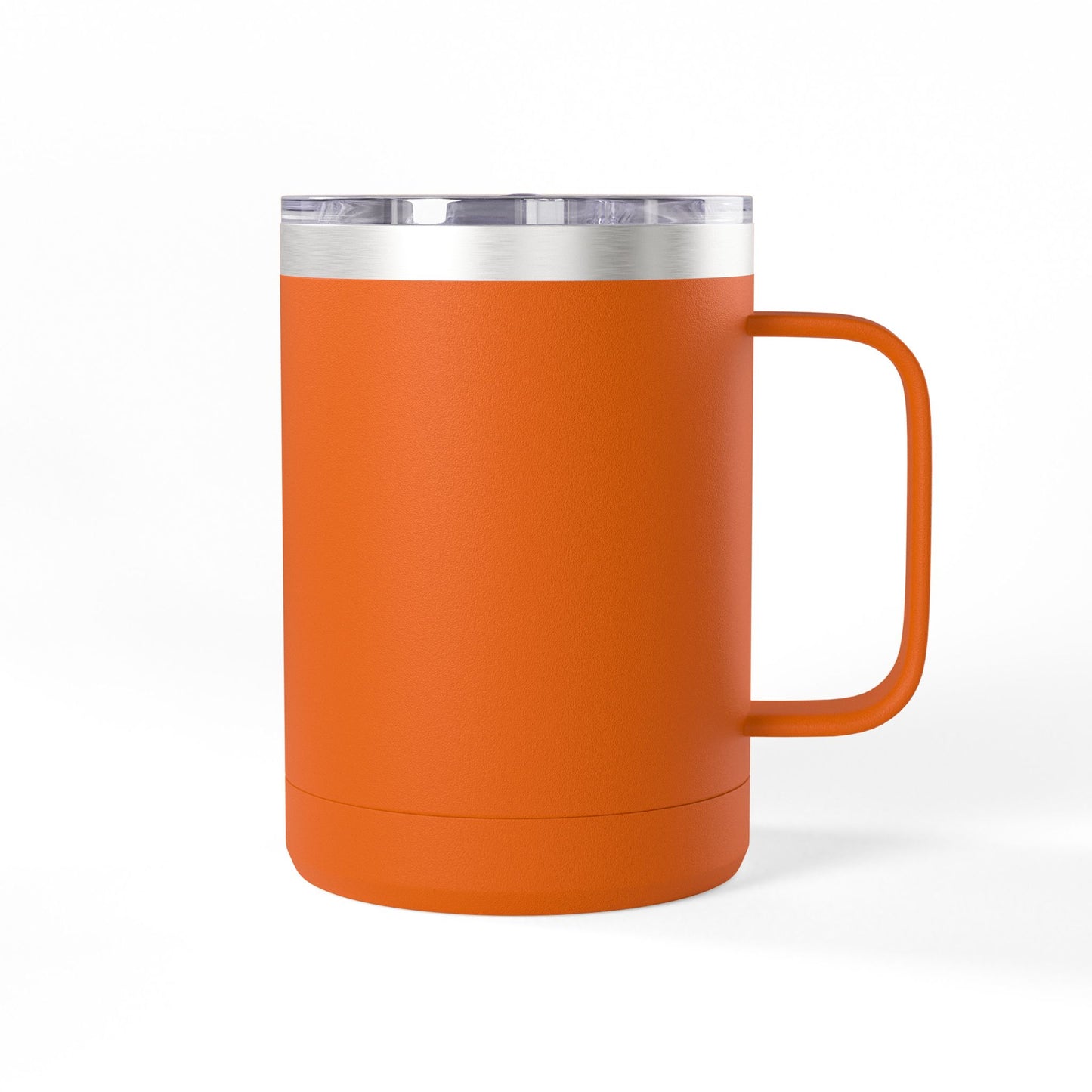 15oz Insulated Coffee Tumbler Mug – White Travel Mug