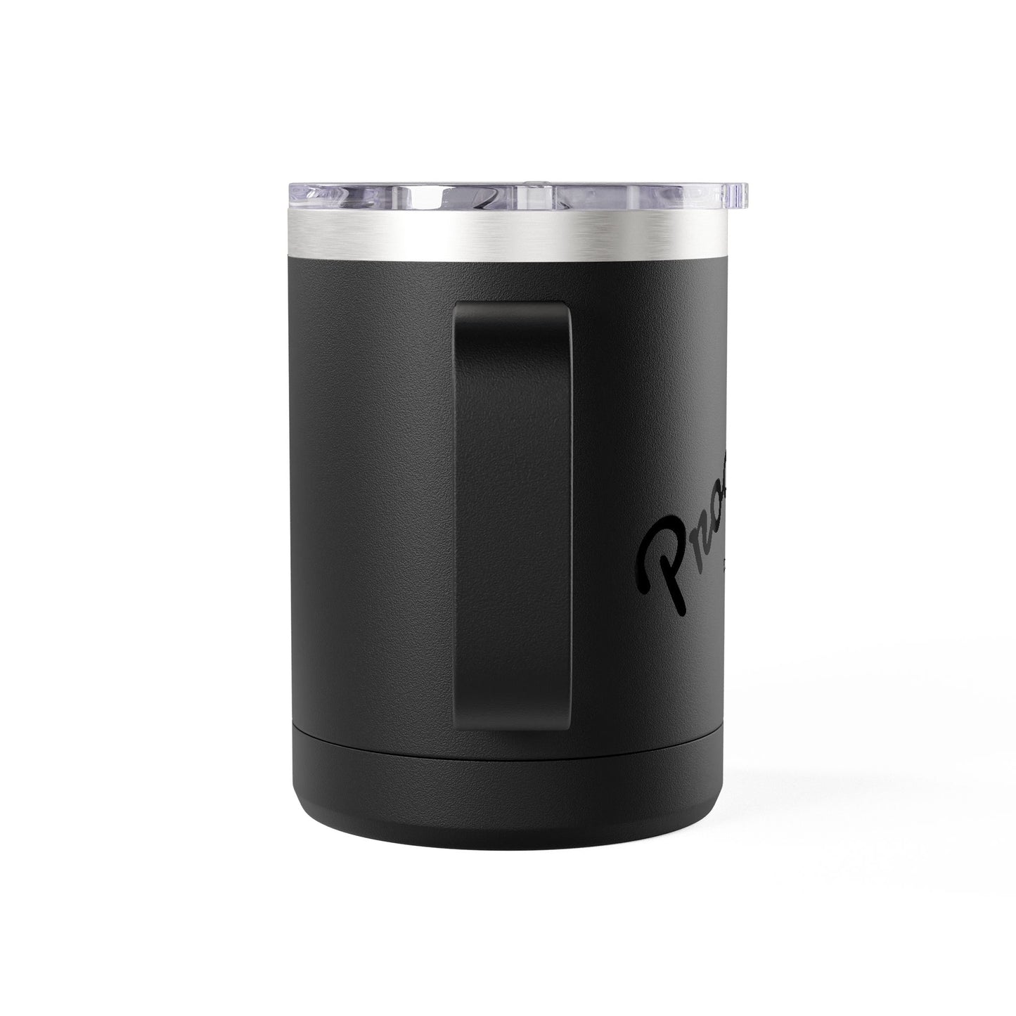 15oz Insulated Coffee Tumbler Mug – White Travel Mug