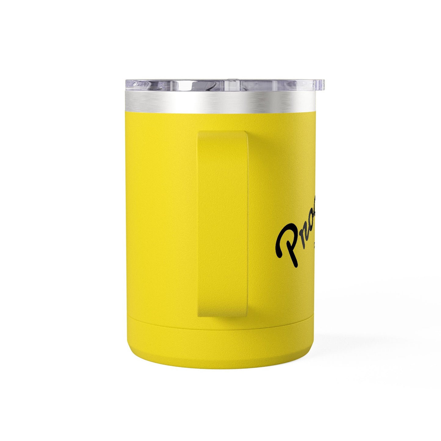 15oz Insulated Coffee Tumbler Mug – White Travel Mug
