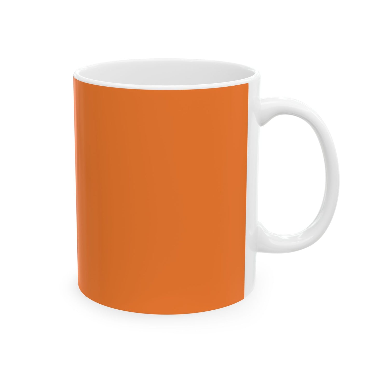 Motivational Coffee Mug — Orange Ceramic Mug (11oz/15oz)