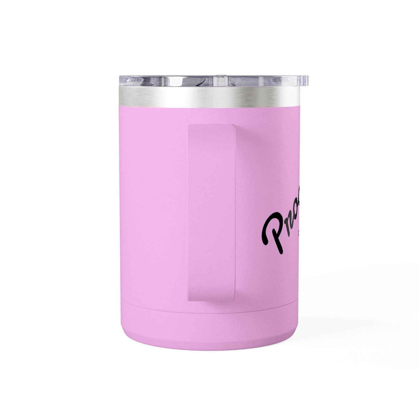 15oz Insulated Coffee Tumbler Mug – White Travel Mug