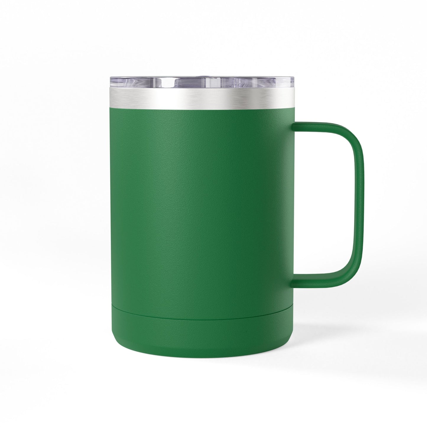 15oz Insulated Coffee Tumbler Mug – White Travel Mug