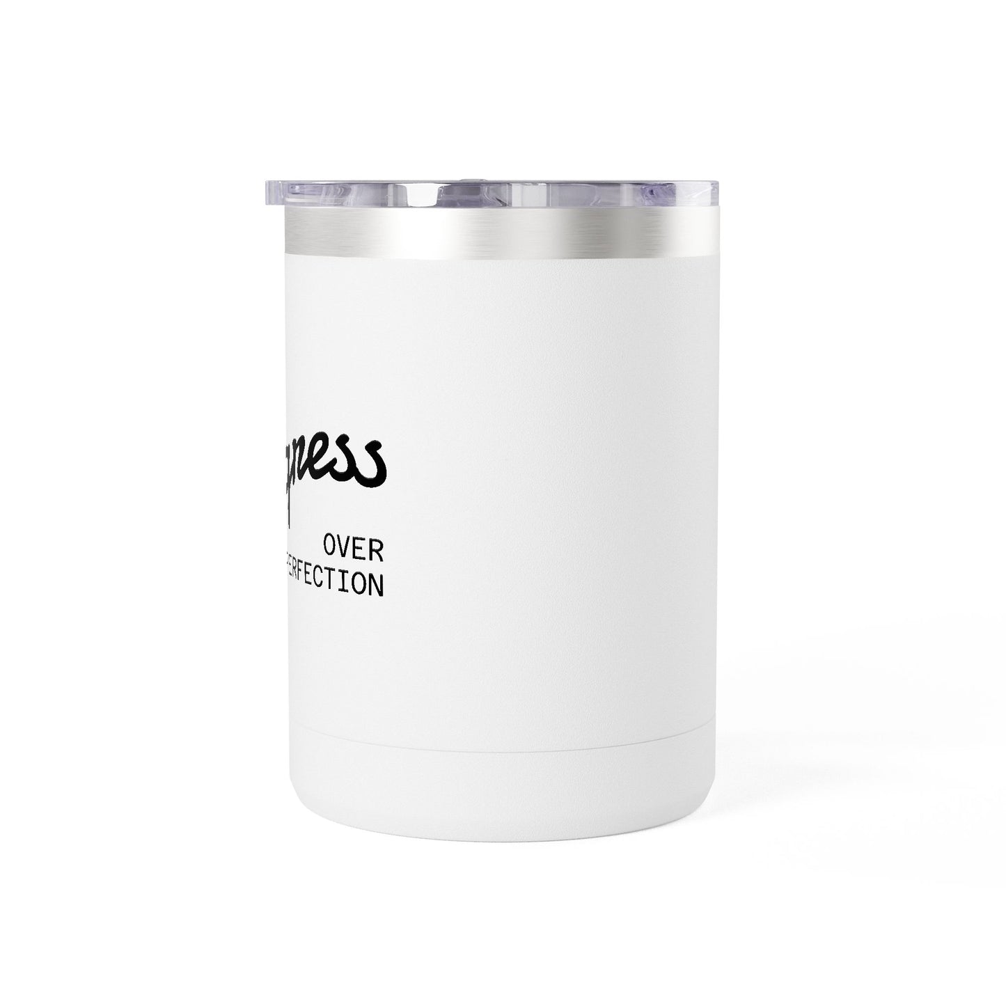 15oz Insulated Coffee Tumbler Mug – White Travel Mug