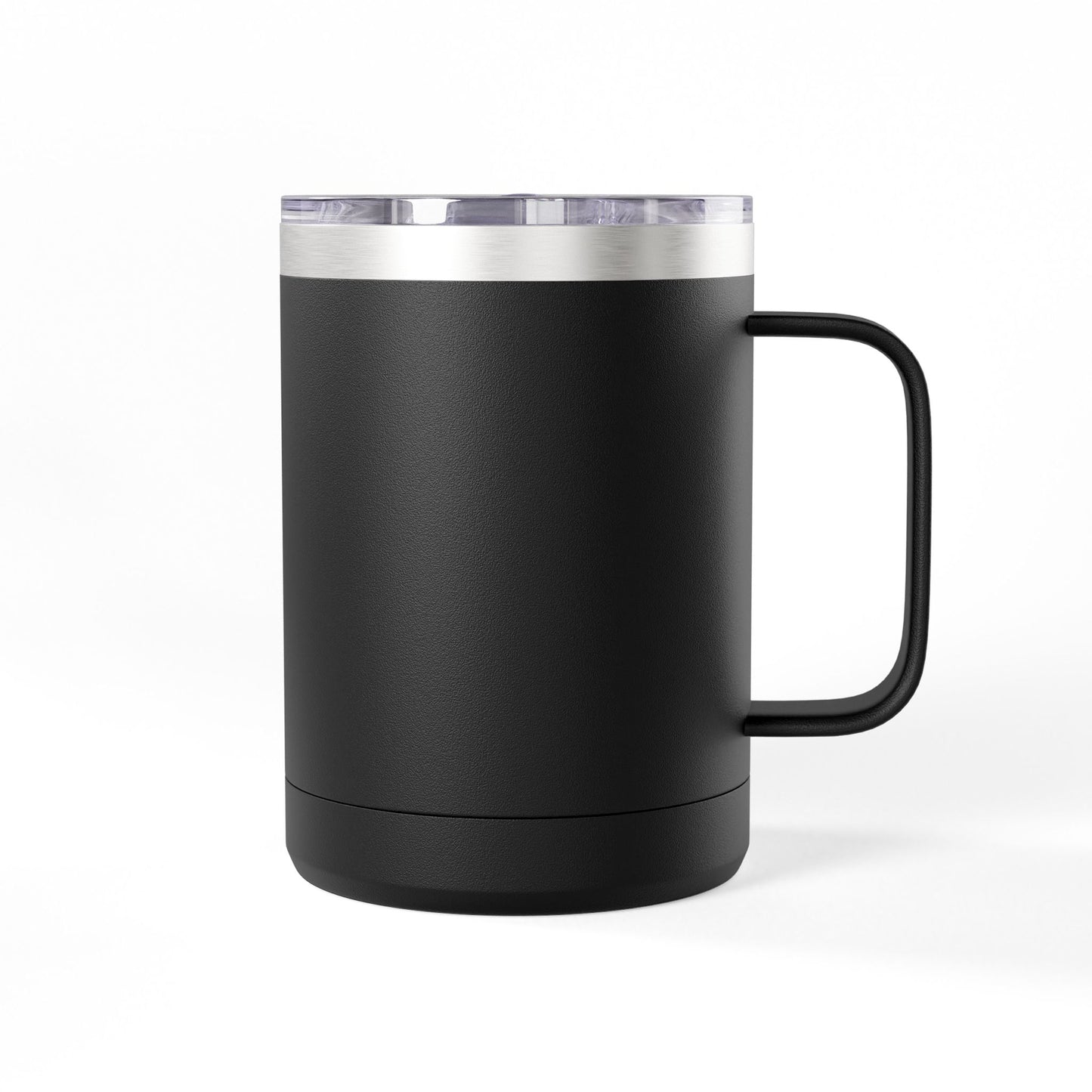 15oz Insulated Coffee Tumbler Mug – White Travel Mug